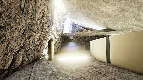 The Monument of Peace,  Echtzeitvisualisierung für Oculus Rift realisiert mit Unreal-Engine
Hans Ulrich Imesch, 2015