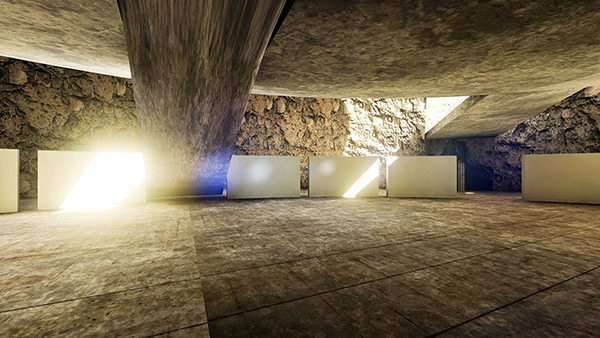 The Monument of Peace,  Echtzeitvisualisierung für Oculus Rift realisiert mit Unreal-Engine
Hans Ulrich Imesch, 2015
